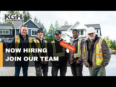 JOIN. OUR. TEAM. KGH Equipment.